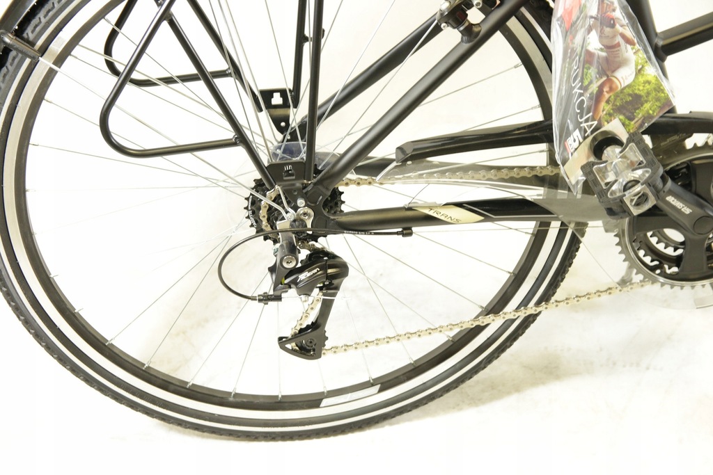 ROWER TREKKING KROSS TRANS 4.0 DAMSKI M CZARNY 7677079619 oficjalne archiwum Allegro