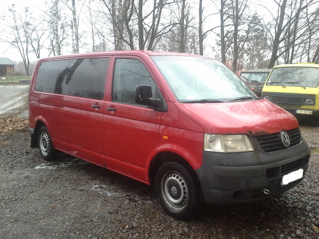 Vw t5 1.9 TDI 9 OSÓB LONG 