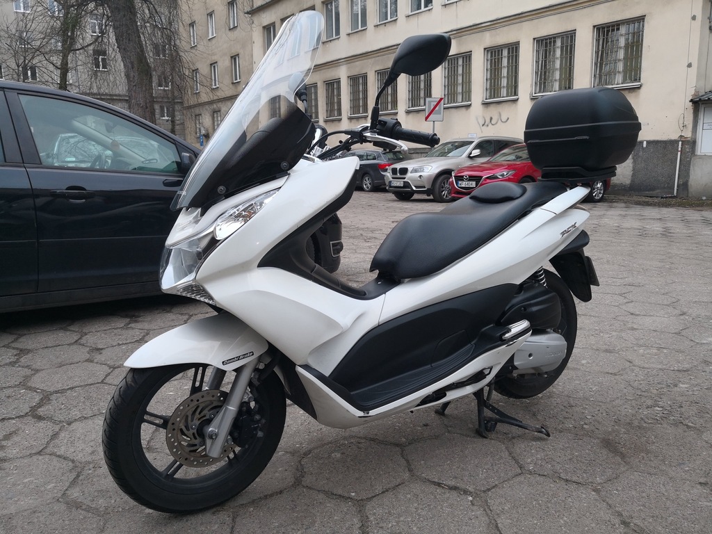 HONDA PCX 125 BIAŁA PERŁA 2012 R. 7277721743 oficjalne archiwum Allegro