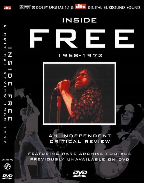 FREE Inside Free 1968-1972 DVD Classic Rock SZYBKO