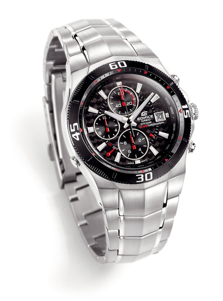 Zegarek CASIO EDIFICE EF-514, data, stoper, alarm