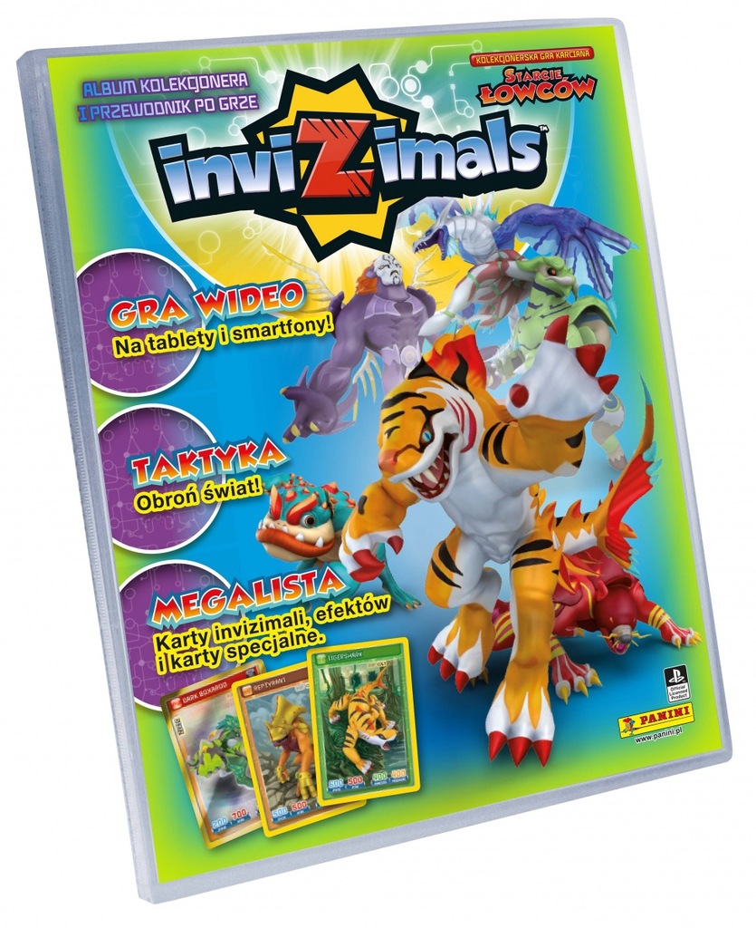 karta Invizimals STARCIE ŁOWCÓW 042 42 griffonator