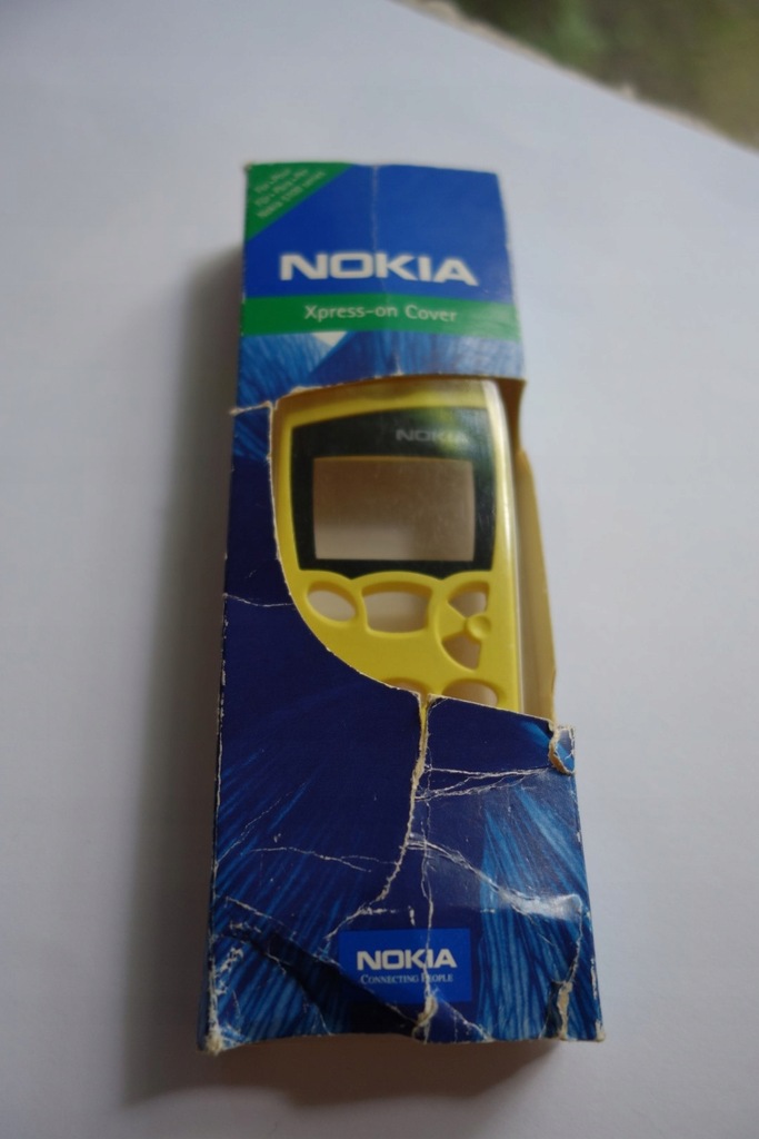 Nokia 5110 Xpress-on Cover obudowa przód zółta