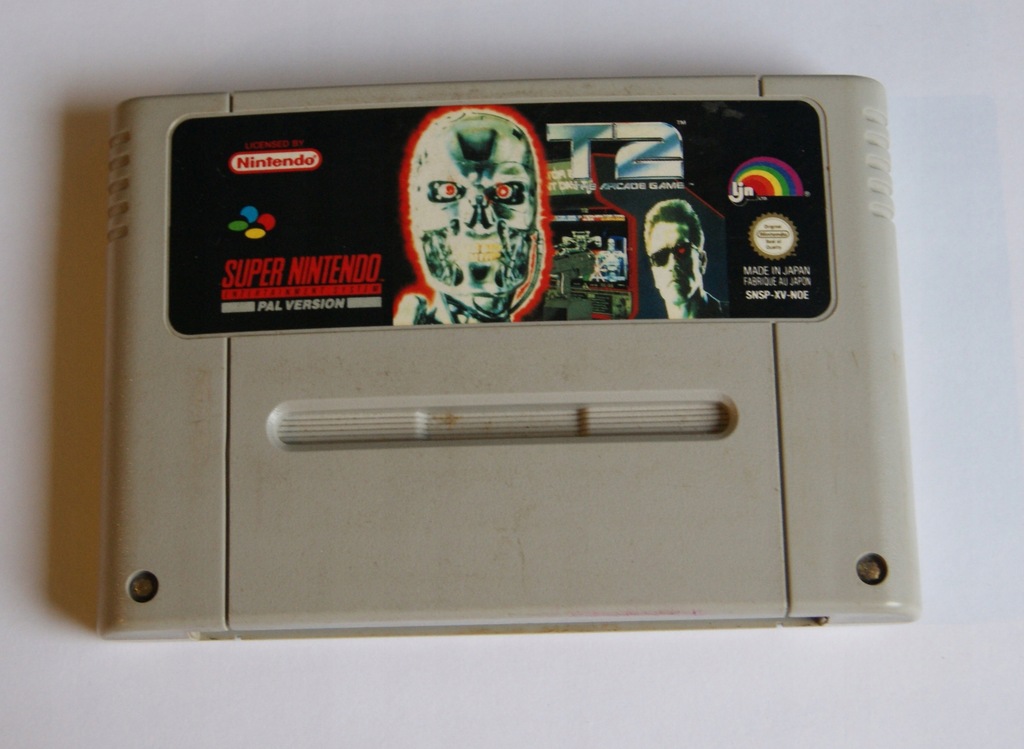T2 Arcade Game Terminator - Super Nintendo