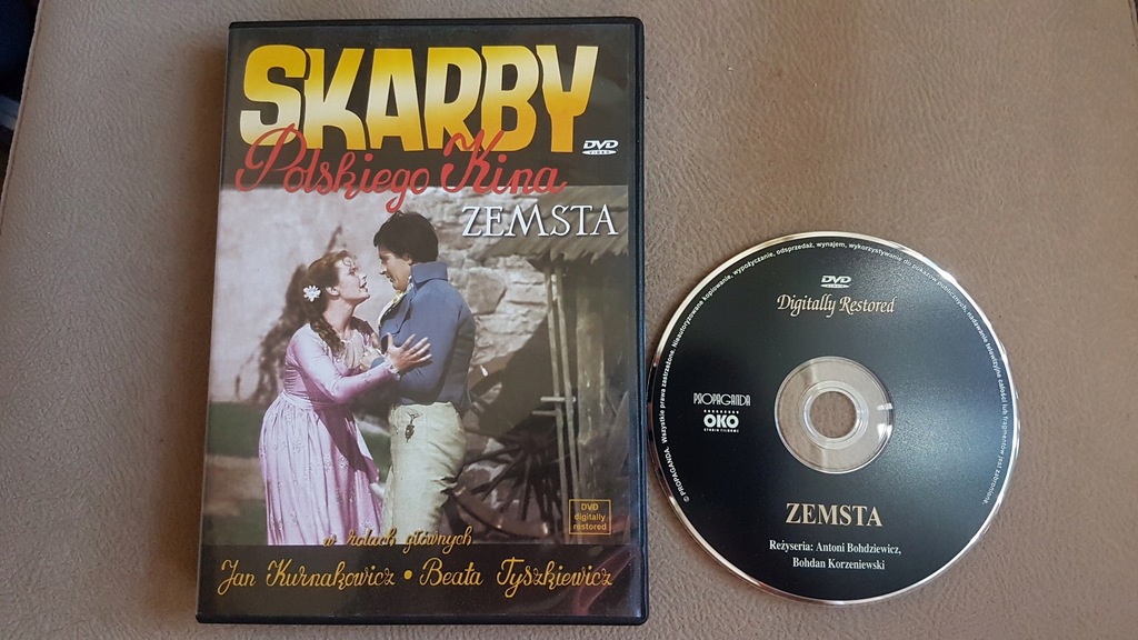 ZEMSTA 1956 SKARBY POLSKIEGO KINA DVD SZAFLARSKA