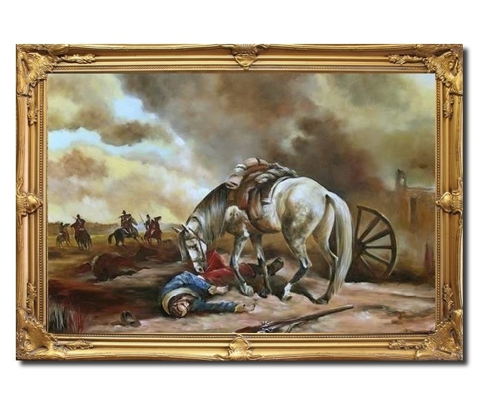 Obraz JULIUSZ KOSSAK WIERNY TOWARZYSZ 75x105cm