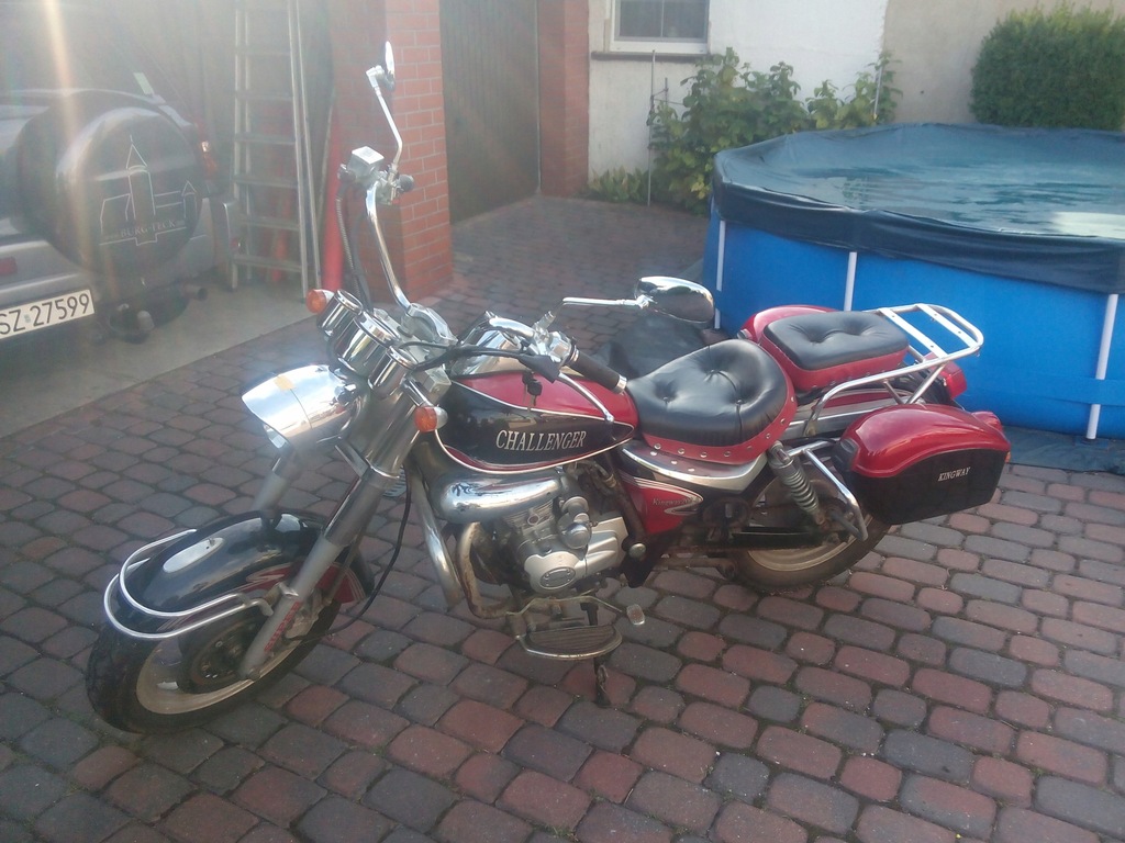 Motocykl jednośladowy Chopper 200cm3