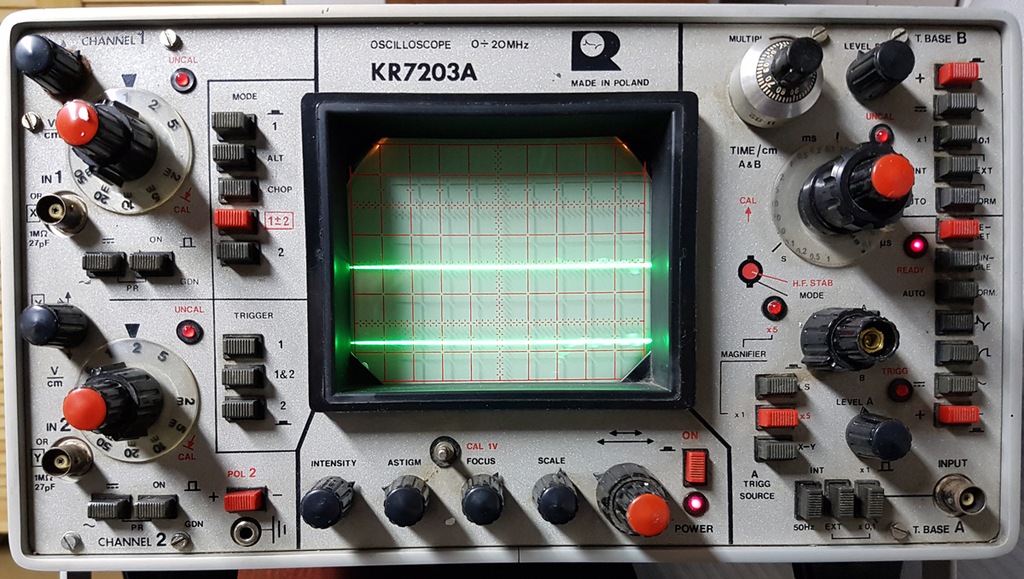 Oscyloskop KR7203A