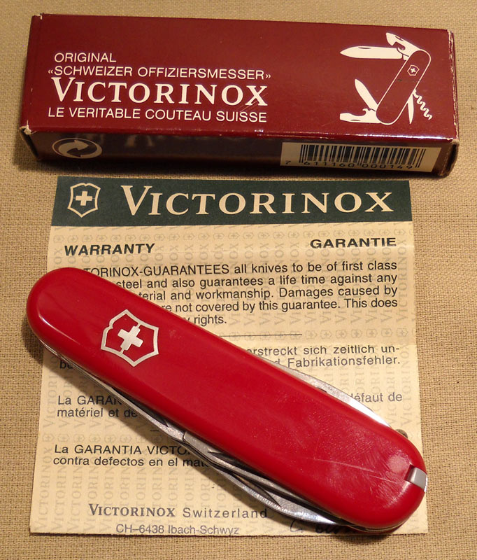 Scyzoryk Szwajcarski VICTORINOX Tourist 0.3602