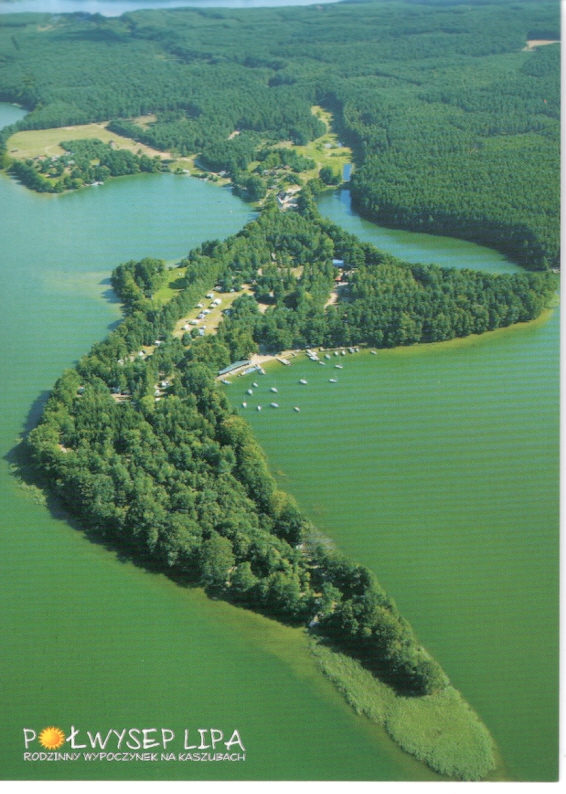 WDZYDZE TUCHOLSKIE - LIPA - KARASIN - WIDOK Z GÓRY