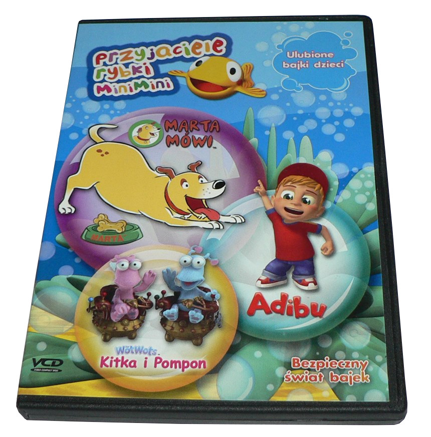 VCD - Przyjaciele rybki MINI MINI Marta + Kitka +A