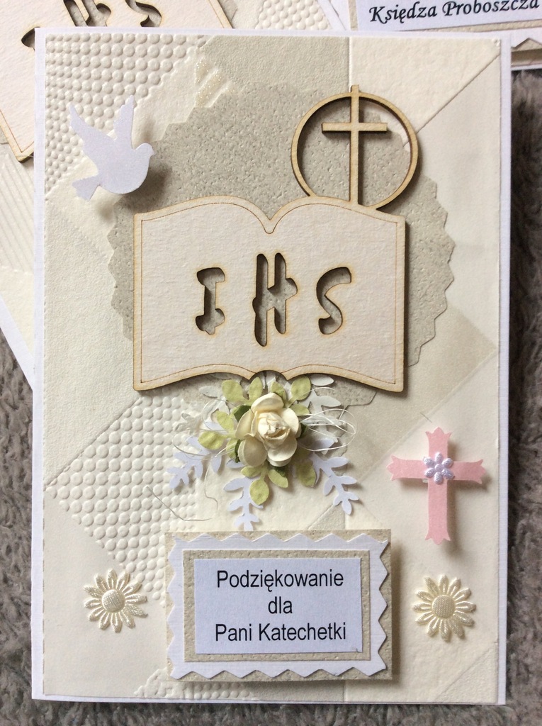 Podziękowanie Dla Katechetki Za Przygotowanie Dzieci Do Komunii Tekst Podziękowanie dla Księdza/Katechetki Komunia Św. - 7217816981