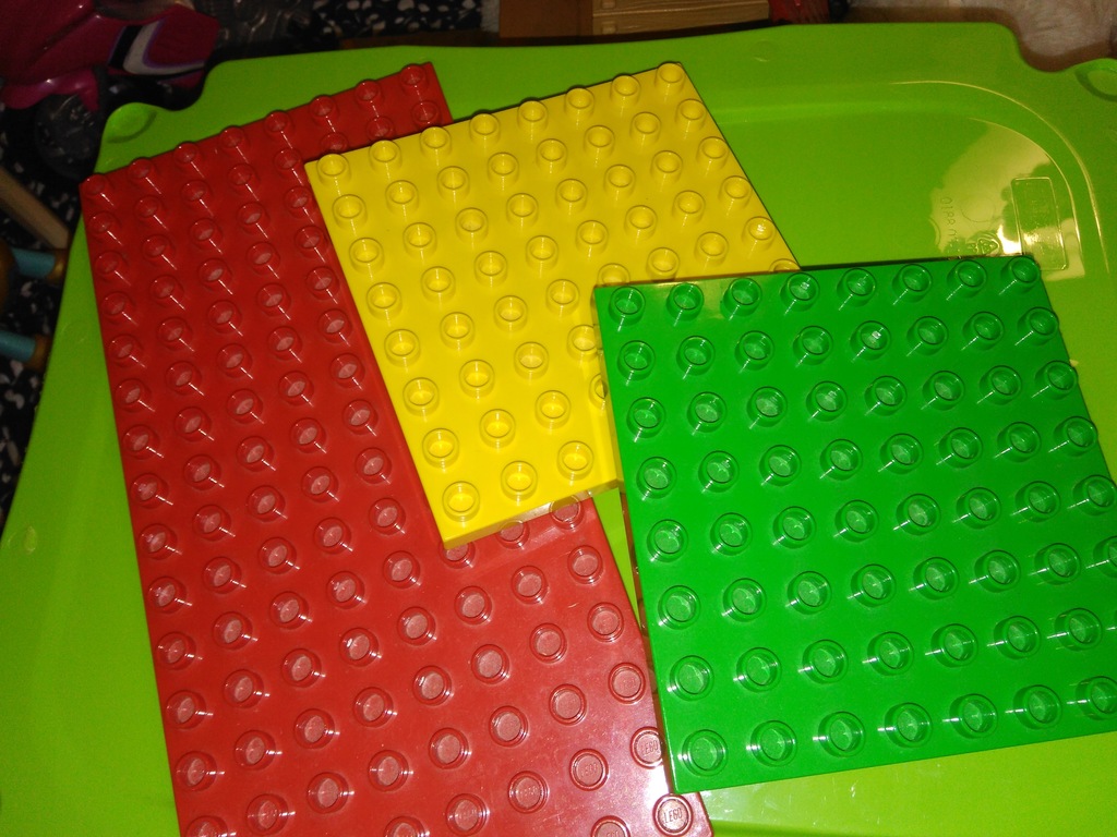 3 płytki LEGO Duplo
