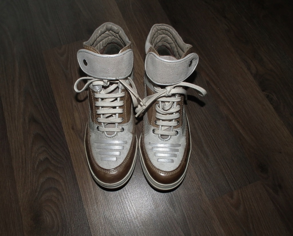 Promoda venezia buty skórzane sneakers r. 37 nowe