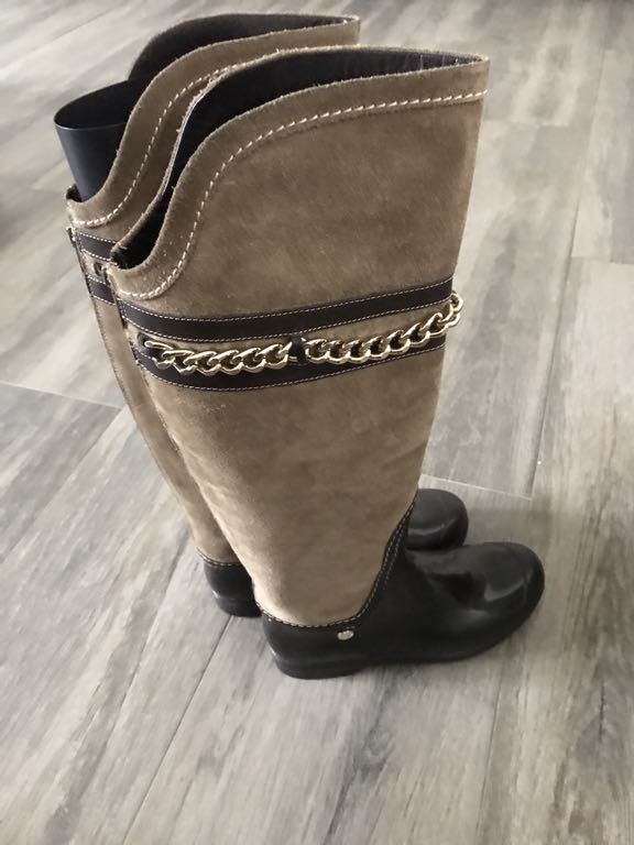 Elisabetta Franchi Celyn B. Kalosze sztyblety lux