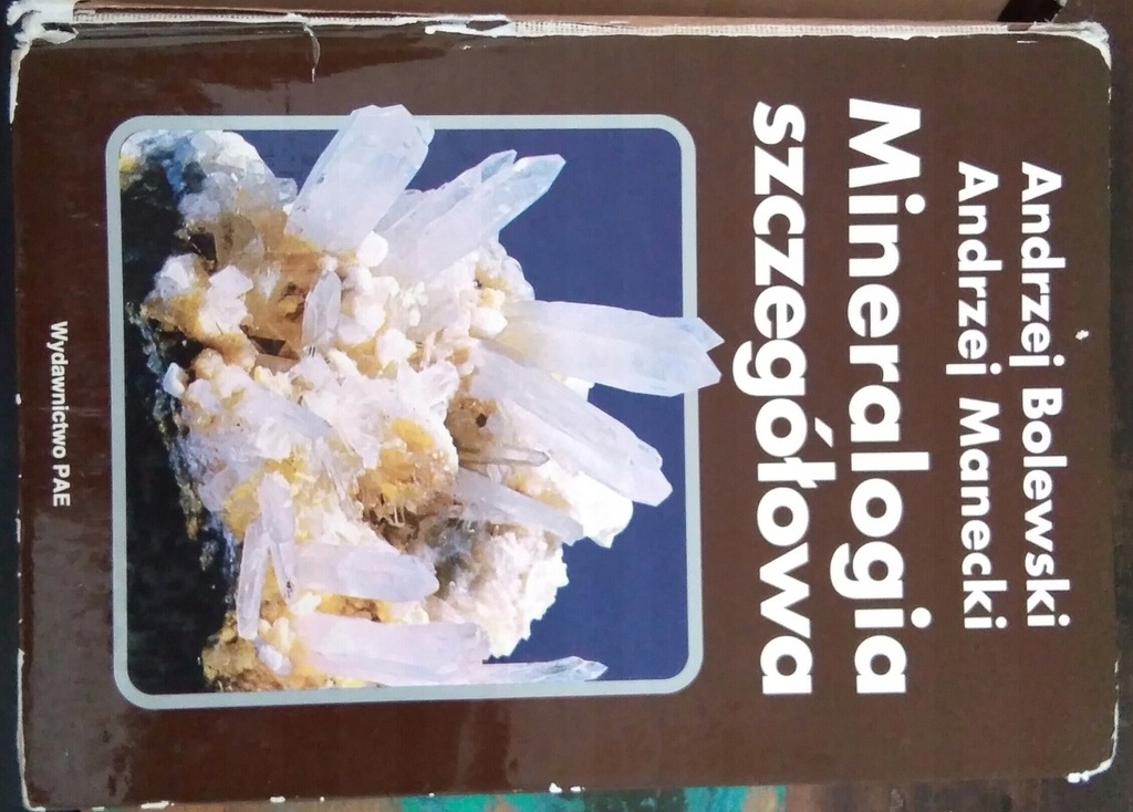 Mineralogia Szczegółowa Bolewski Manecki