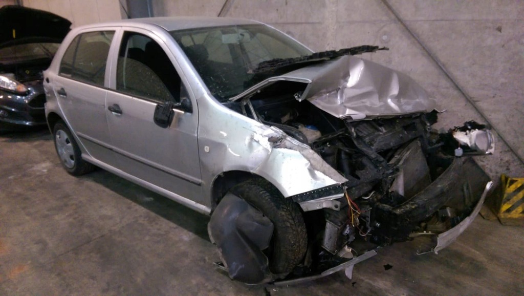 Skoda Fabia - uszkodzona