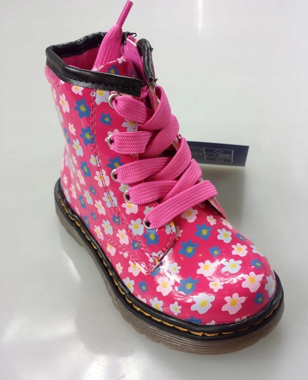 American C14352 buty glany kwiatki fuksja r.25 %%