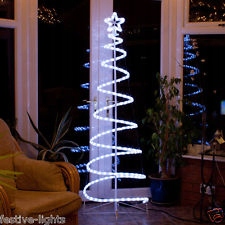 Choinka wąż świetlny 240 Led 189 cm spiralna Duża