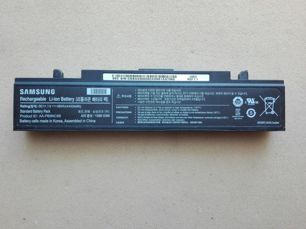 Bateria Samsung NP300E5A NP350E5C NP350V5C 120 min