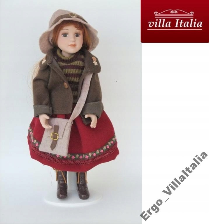 VILLA ITALIA Porcelanowa lalka 25cm LL707