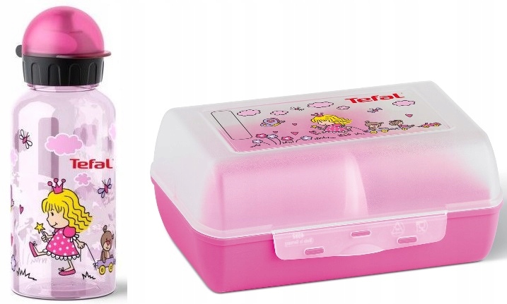 TEFAL ZESTAW ŚNIADANIOWY BIDON + LUNCHBOX