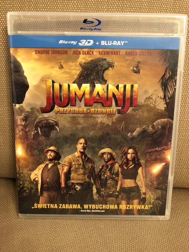 JUMANJI: Przygoda w dżungli Blu-Ray 3D PL