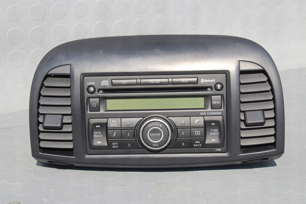 RADIO CD ZMIENIARKA BLUETOOTH NISSAN MICRA K12 02-