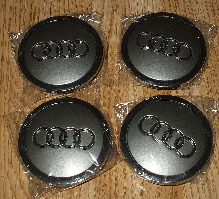 4szt. Dekielki Kapselki do Felgi AUDI 70mm 55 mm