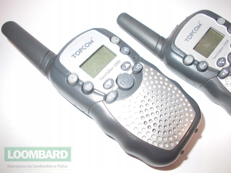 KRÓTKOFALÓWKI - TOPCOM TWINTALKER 3300