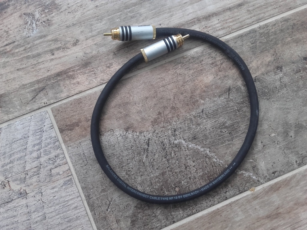 Przewód OEHLBACH NF 13 RCA chinch 0,6m