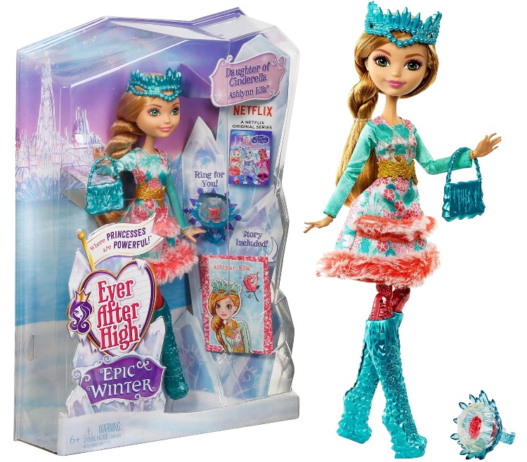 EVER AFTER HIGH ZIMA WSZECH BAŚNI ASHLYNN DKR64