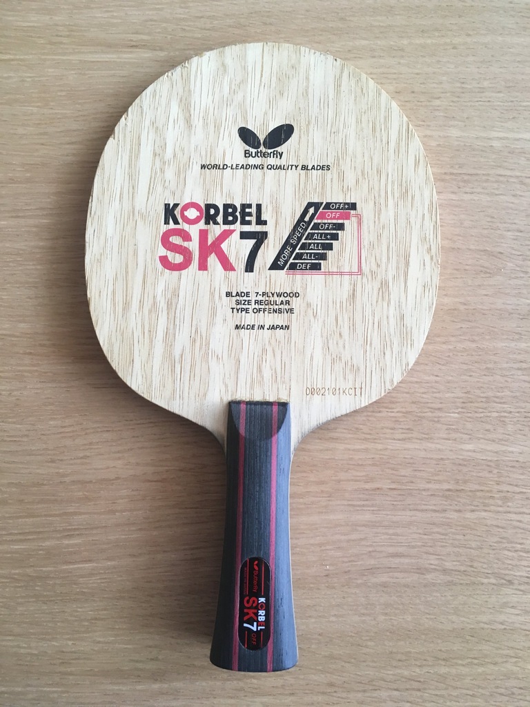 Butterfly Korbel SK7 Made in Japan