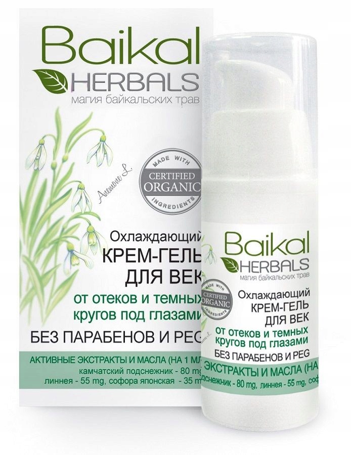 Baikal Herbals chłodzący żel pod oczy