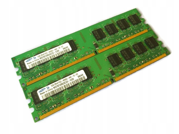 SAMSUNG 2GB (2x1GB) 533Mhz Dual DDR2 CL4 F-Vat