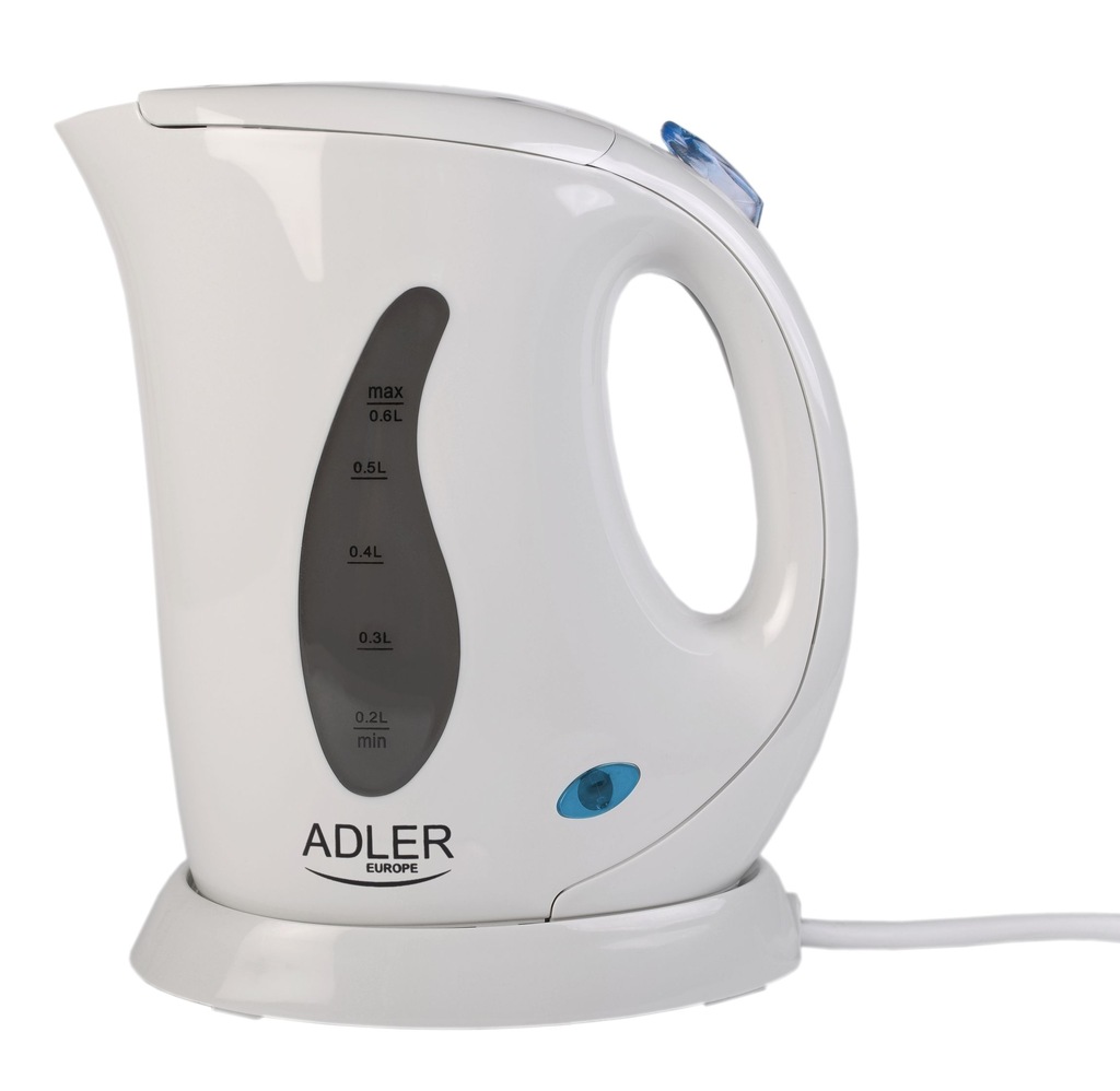BEZPRZEWODOWY MAŁY CZAJNIK 0,6 L 760W ADLER AD02 - 6894616839