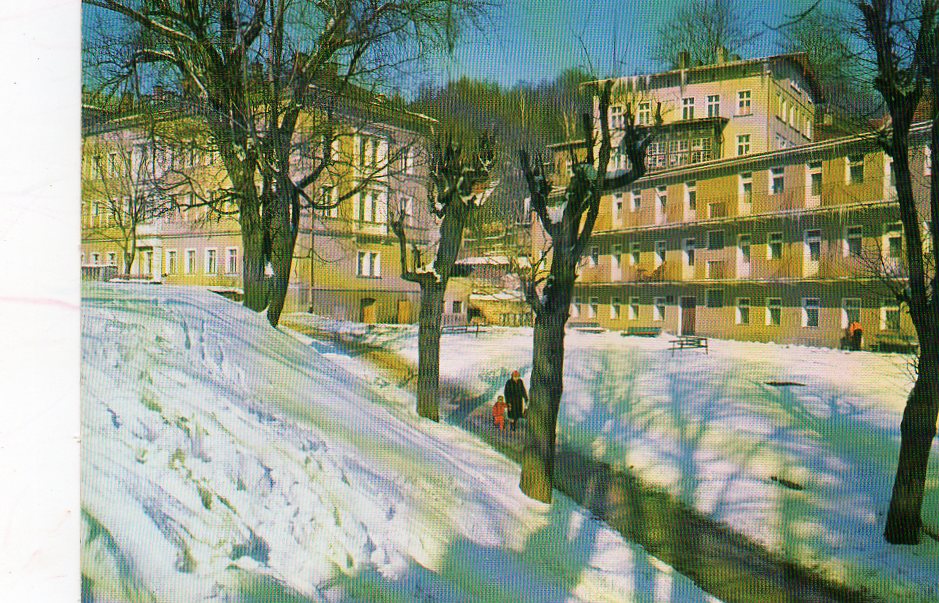 Jedlina Zdrój Sanatorium Halina Pocztówka