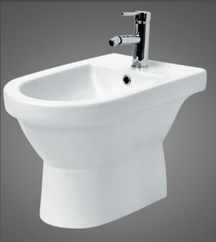 Bidet Cersanit Olimpia + bateria KFA Baryt