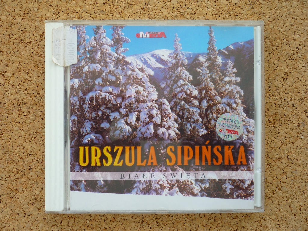 Urszula Sipińska - Białe Święta / CD 1994 unikat !