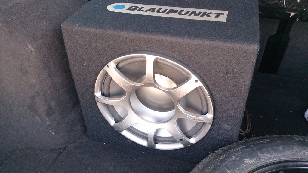 Blaupunkt -Subwoofer + wzmacniacz - 7375371752 - oficjalne archiwum Allegro