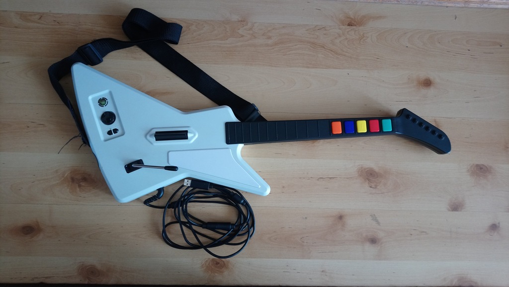 Guitar Hero Gitara Explorer Xbox 360 Pc Oficjalne Archiwum Allegro