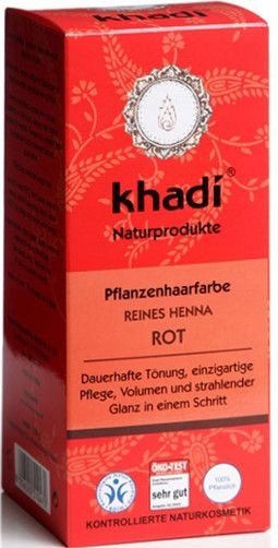 KHADI Naturalna henna czerwona 100g