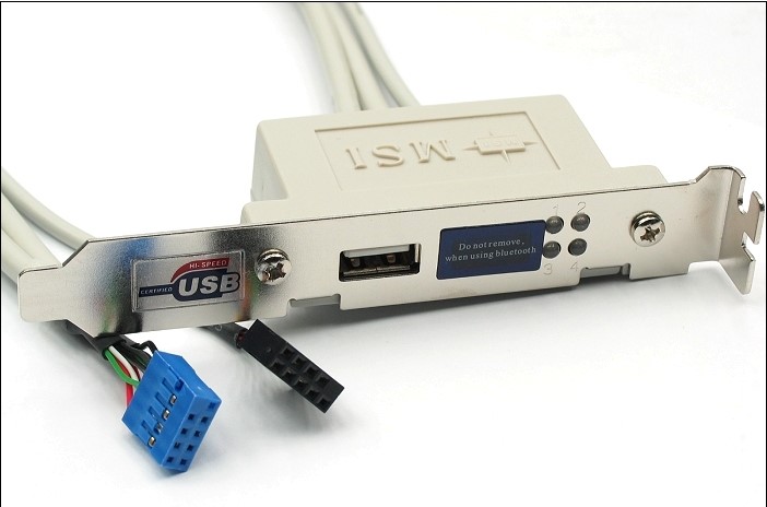 Sledz "D-Bracket" - MSI USB 2.0 x1