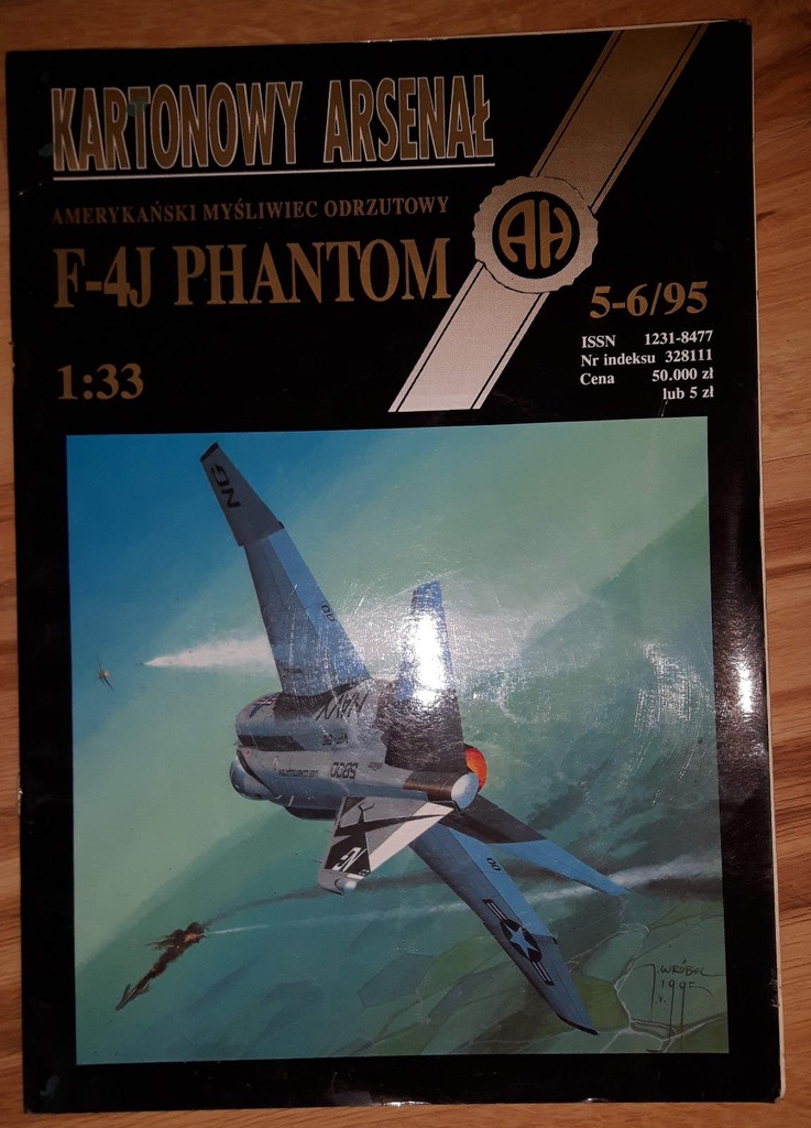 F-4J Phantom kartonowy arsenał 5-6/95