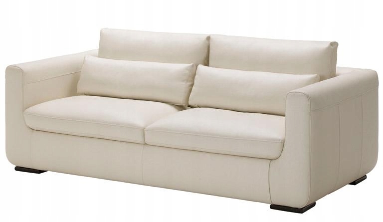 Nowa sofa SMOGEN IKEA skóra licowa beż OKAZJA !!!