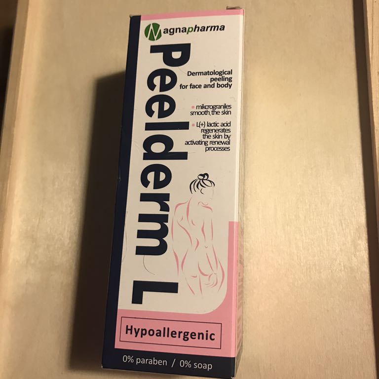 Peelderm L delikatny peeling myjący w postaci krem