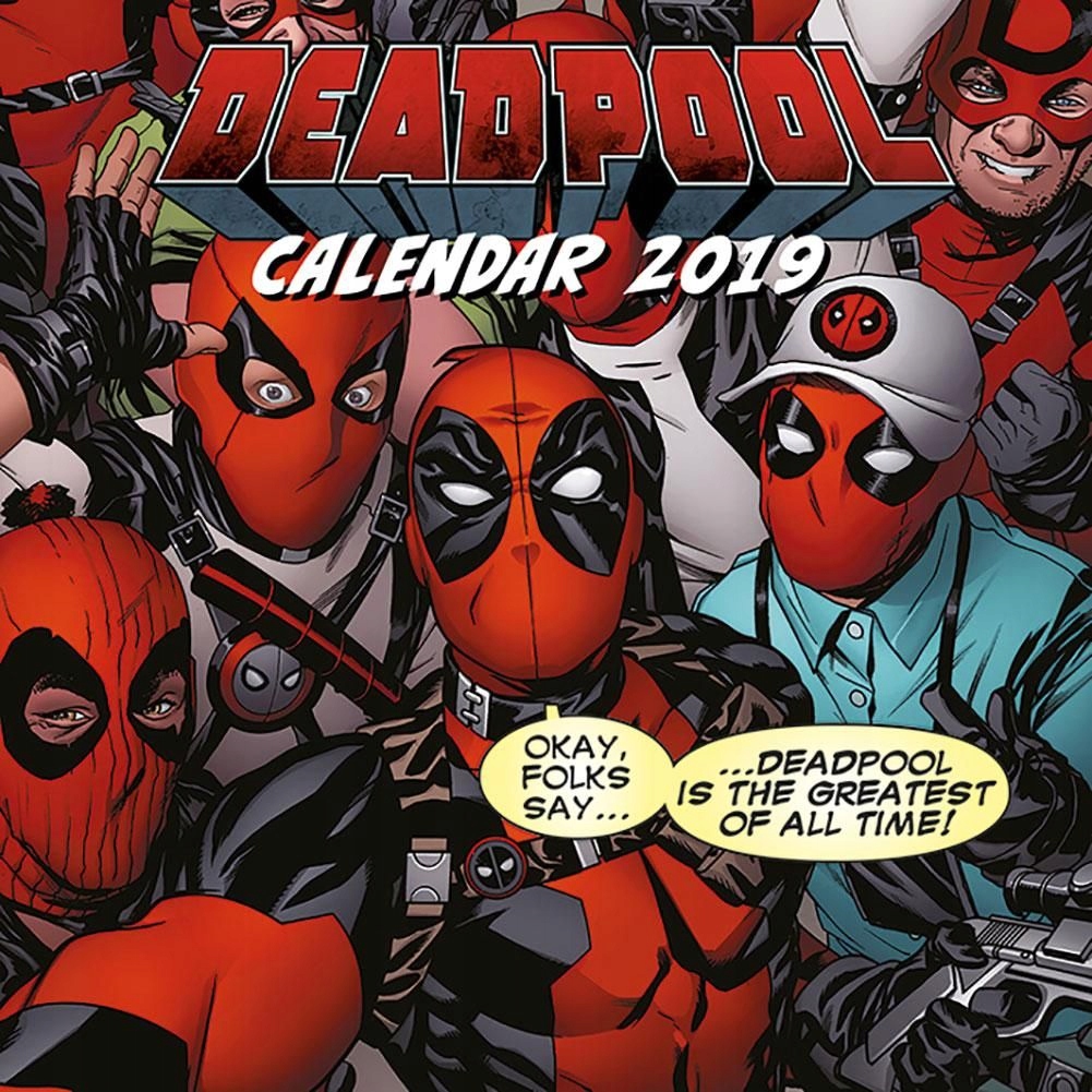 Deadpool - kalendarz 2019!