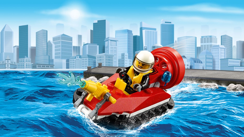 LEGO CITY 60106 STRAŻACY ZESTAW STARTOWY klocki - 7178833738 ...