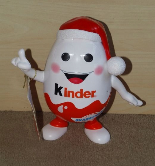 KINDER JAJKO niespodzianka - skarbonka - 20 CM