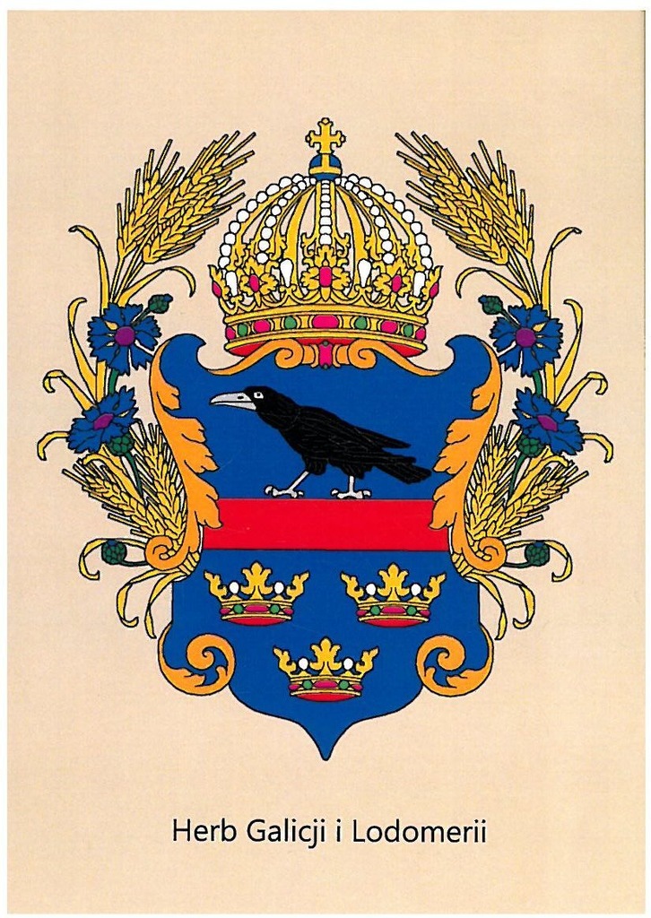 Pocztówka Galicja i Lodomeria Herb